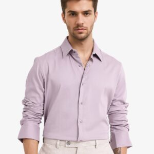 SATIN STRETCH SOLID SHIRT
HOLLA - DUSKY PINK