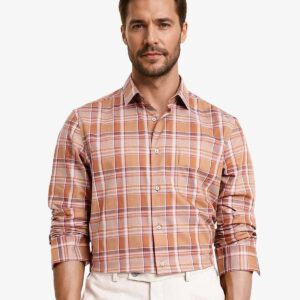 SMART COTTON CHECK SHIRT
MAMIDI - ORANGE